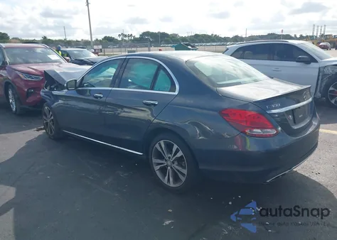 2016 Mercedes-Benz C 300 Luxury from USA, damaged, VIN WDDWF4JB9GR131469